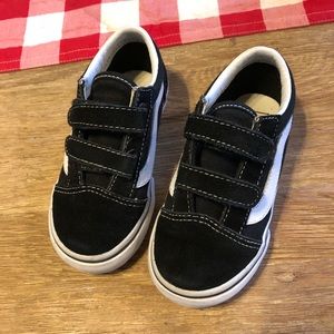Toddler vans Velcro old school